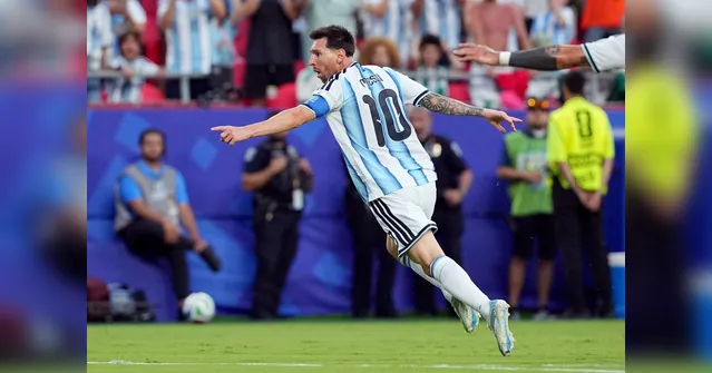 Imagem ilustrativa da notícia Messi supera Ronaldo Fenômeno como maior artilheiro das Copas