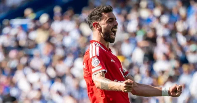 Imagem ilustrativa da notícia Bruno Fernandes bate recorde de assistências na Premier League; veja