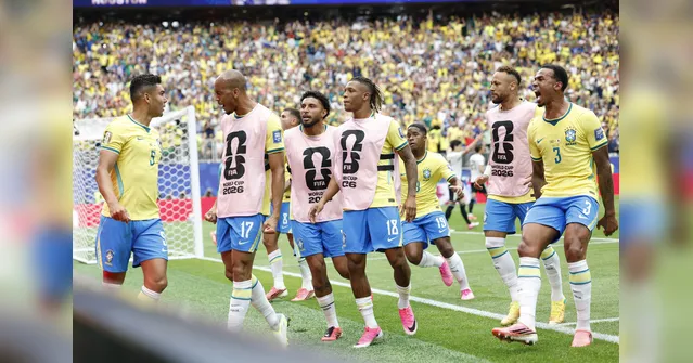 Imagem ilustrativa da notícia Casemiro, Martinelli e Bruno Guimarães brilham na virada do Brasil
