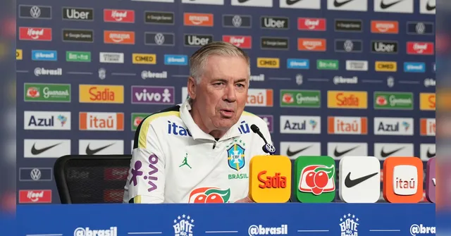 Imagem ilustrativa da notícia Ancelotti confirma mudanças na Seleção para enfrentar Egito