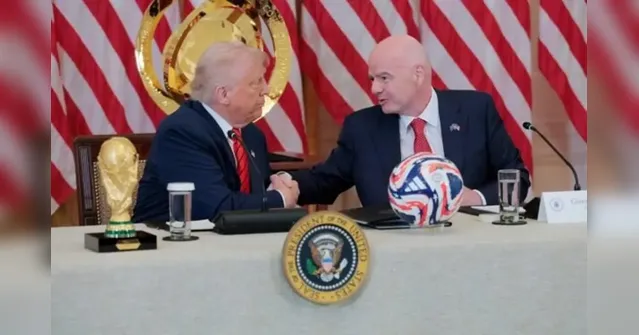 Imagem ilustrativa da notícia Fifa anula cartão vermelho de artilheiro dos EUA após ligação de Trump