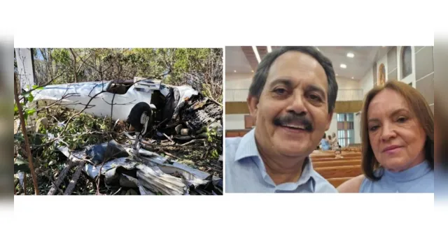 Imagem ilustrativa da notícia Casal que morava no Pará morre em queda de avião no Tocantins