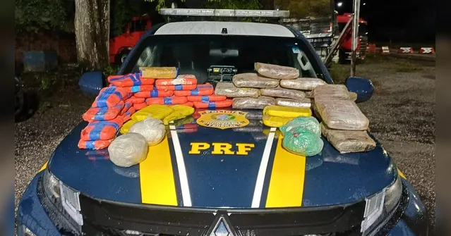 Imagem ilustrativa da notícia PRF apreende 41 kg de drogas na BR-316 no Pará