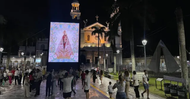 Imagem ilustrativa da notícia Cartaz do Círio 2026 será revelado em estrutura de LED na Praça Santuário