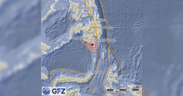 Imagem ilustrativa da notícia Filipinas: Terremoto de magnitude 7,8 deixa mortos e alerta de tsunami 