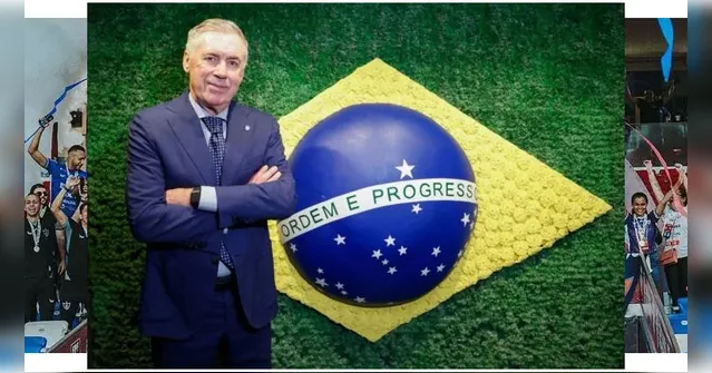 Imagem ilustrativa da notícia CBF renova contrato de Carlo Ancelotti até a Copa do Mundo de 2030