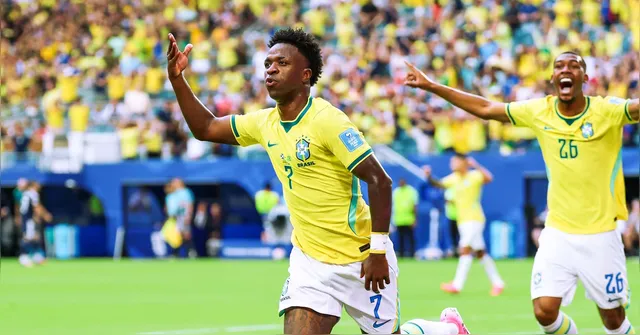 Imagem ilustrativa da notícia Brasil encontra equilíbrio tático e eleva nível de Vinícius Jr.
