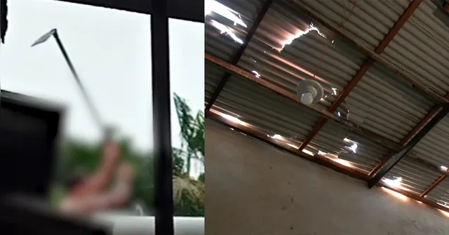 Imagem ilustrativa da notícia Vídeo: homem destrói terreiro de Candomblé em Mosqueiro