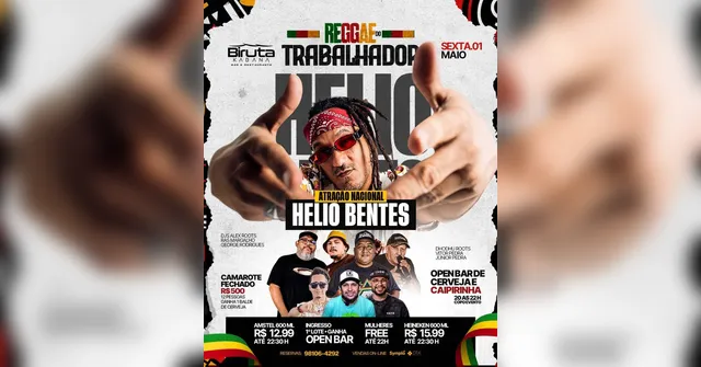 Imagem ilustrativa da notícia Helio Bentes lança “Dá-Me Fé” em show especial nesta sexta (1º)