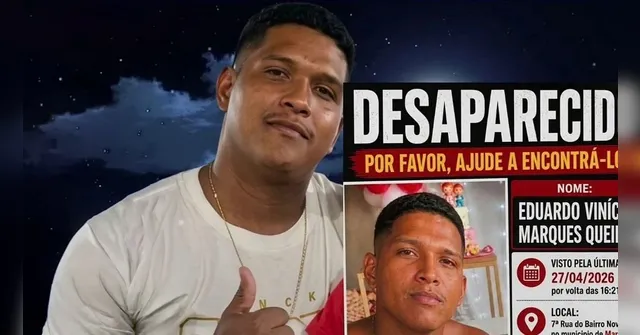 Imagem ilustrativa da notícia Jovem está desaparecido há 7 dias após sair em carro de aplicativo em Marituba