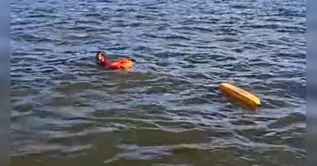 Imagem ilustrativa da notícia Jovem desaparece após cair de lancha no rio Tapajós