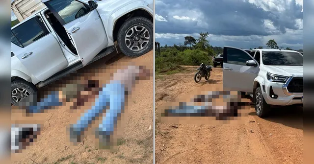 Imagem ilustrativa da notícia Três homens são encontrados mortos em caminhonete no Pará