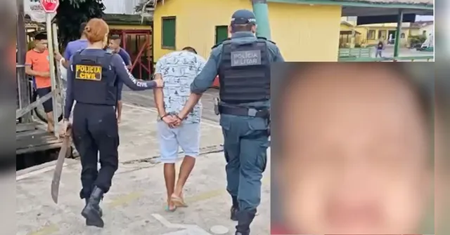 Imagem ilustrativa da notícia Pai é preso após morte de bebê de 6 meses por terçado no Pará