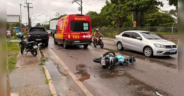 Imagem ilustrativa da notícia Motociclista morre em grave acidente em avenida de Belém