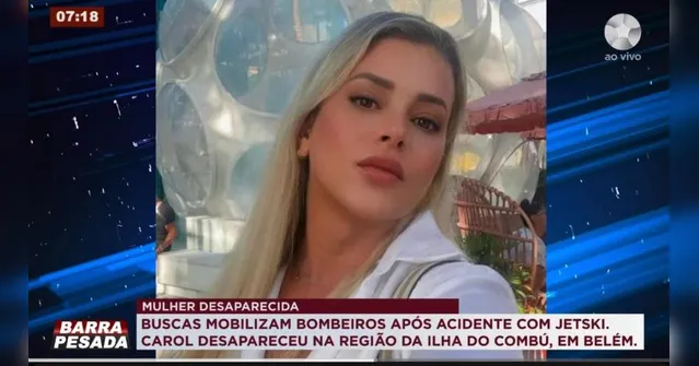 Imagem ilustrativa da notícia Colete foi achado longe da moto aquática; advogada segue desaparecida no Combu