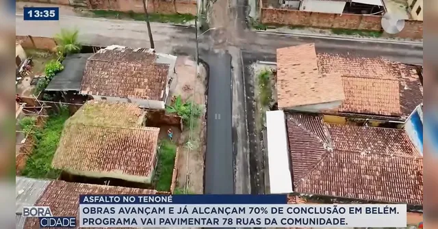 Imagem ilustrativa da notícia Governadora Hana visita obras de pavimentação no bairro do Tenoné