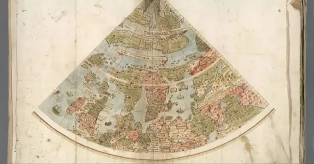 Imagem ilustrativa da notícia Mapa-Mundi de quase 440 anos traz novidade sobre a Arca de Noé