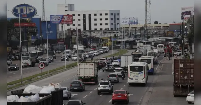 Imagem ilustrativa da notícia BR-316: veja como está o trânsito em tempo real na saída de Belém