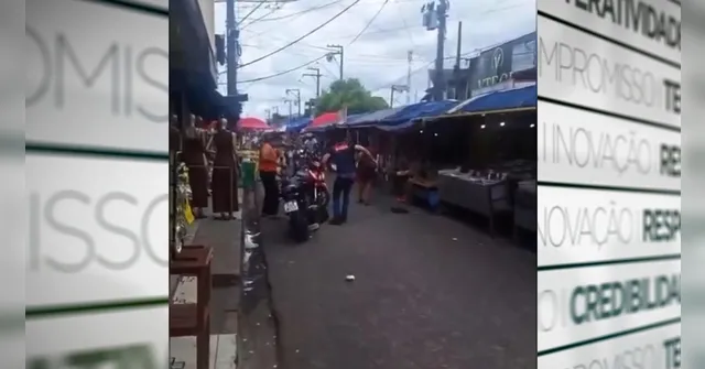 Imagem ilustrativa da notícia Vídeo: homem morre e dois ficam feridos após troca de tiros em Icoaraci