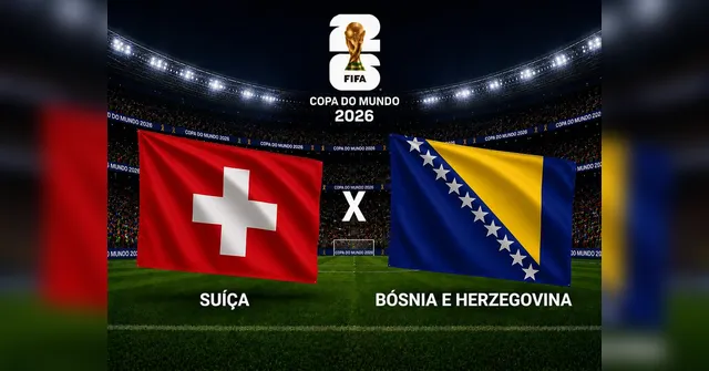 Imagem ilustrativa da notícia Suíça goleia Bósnia por 4 a 1 e conquista primeira vitória na Copa
