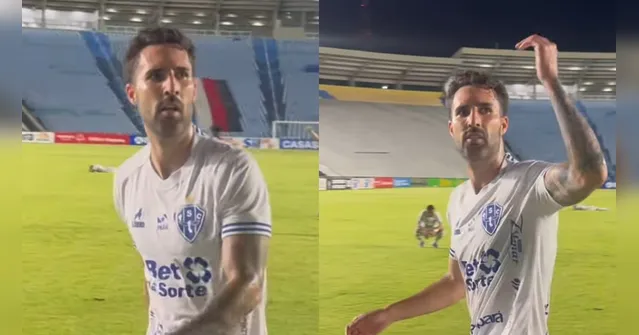 Imagem ilustrativa da notícia Ítalo explica desabafo após gol da vitória do Paysandu