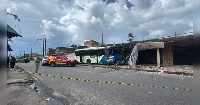 Imagem ilustrativa da notícia Vídeo: acidente grave no BRT deixa uma mulher morta e um ferido, em Ananindeua