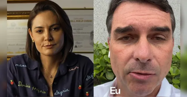 Imagem ilustrativa da notícia Flávio Bolsonaro deve questionar o pai sobre vídeo de Michelle