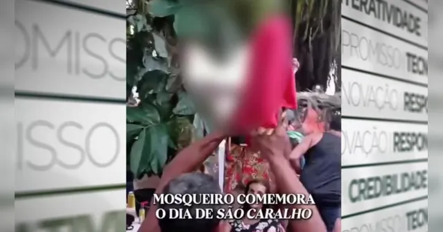 Imagem ilustrativa da notícia Vídeo: Mosqueiro comemora o dia de "São C*ralh0" nesta quarta-feira (1º/07)