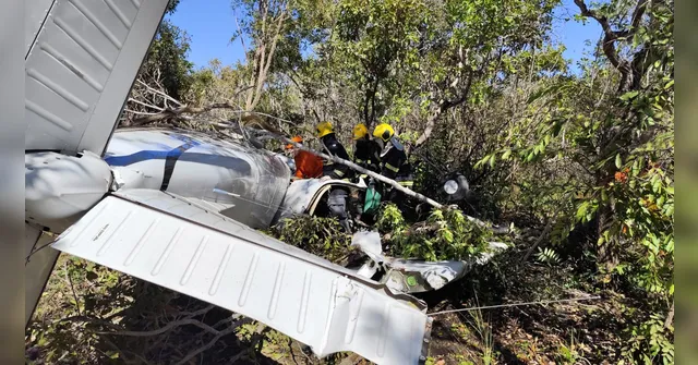 Imagem ilustrativa da notícia Casal que morava no Pará morre em queda de avião no Tocantins