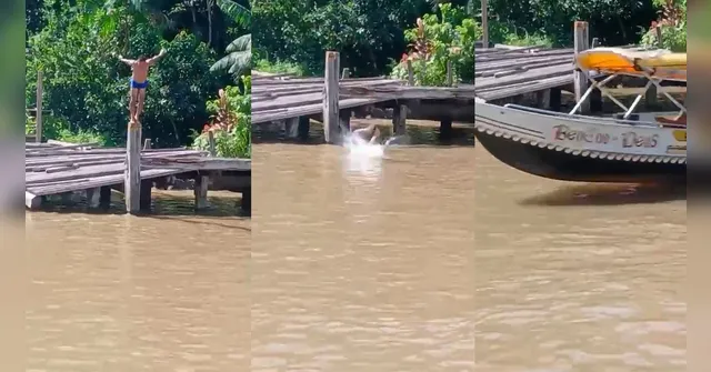 Imagem ilustrativa da notícia Banhista é atropelado por lancha na Ilha do Combu, em Belém