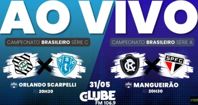 Imagem ilustrativa da imagem Acompanhe ao vivo: Remo 0 x 0 São Paulo pela Série A