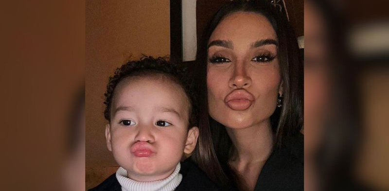 Cris, filho de Bianca Andrade e Fred Bruno, viralizou nas redes sociais nesta semana coma expressão "gag de la gag".