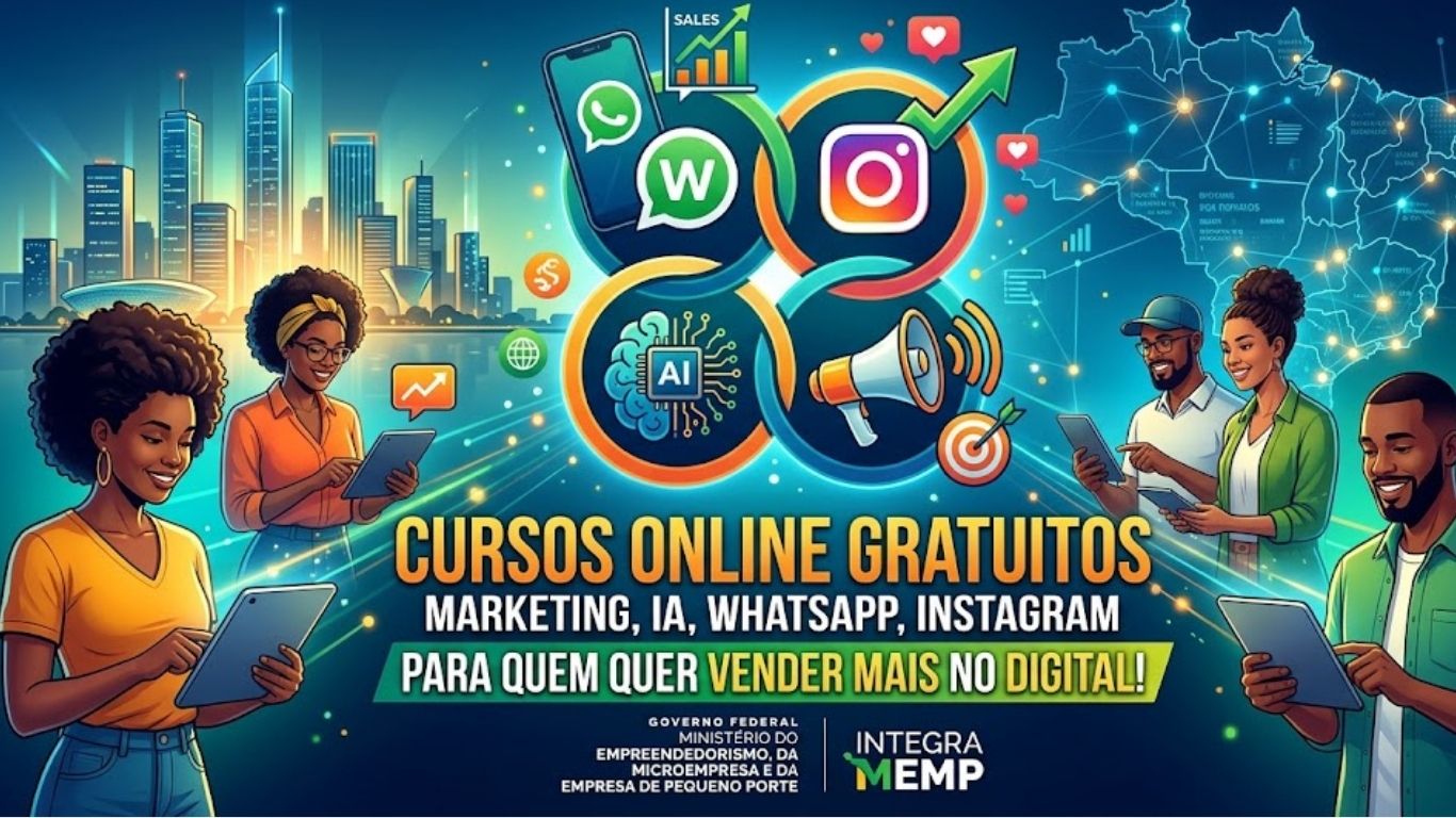 Os cursos são rápidos e dinâmicos, garantindo aos participantes certificado de conclusão, materiais complementares para download e acesso vitalício ao conteúdo.