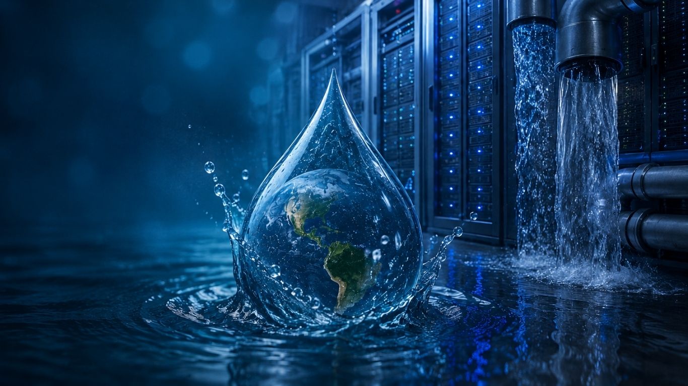 Infraestrutura que sustenta ferramentas de IA exige refrigeração constante e já consome bilhões de litros de água em todo o mundo