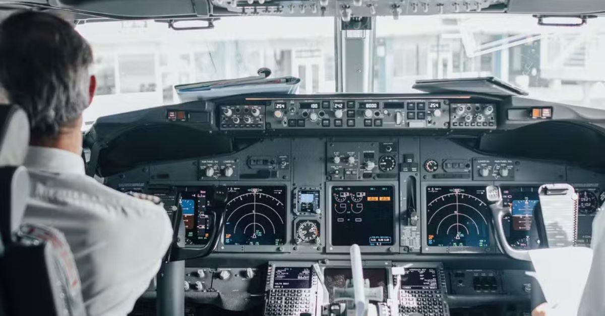 O piloto revelou medo para o controlador de voo diante das luzes