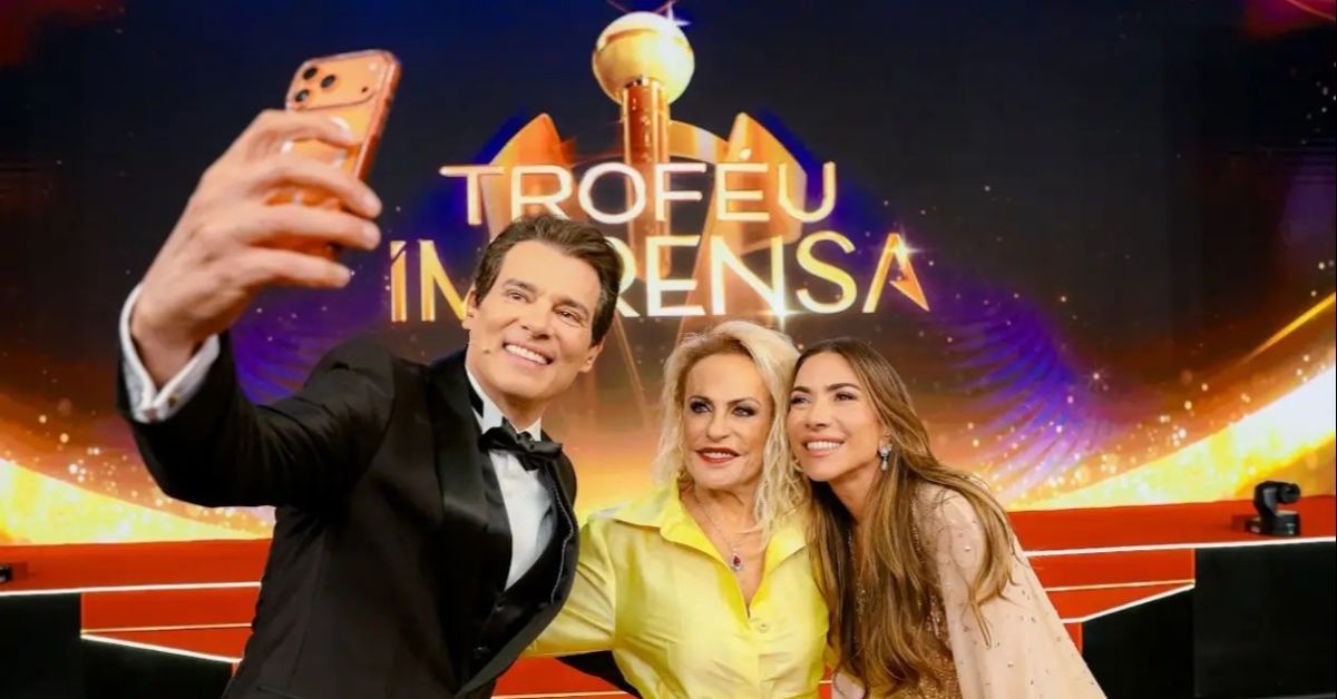 Ana Maria chamou atenção para a quantidade de funcionários da Globo presentes no evento do SBT.