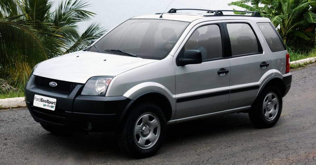 Entre os destaques está o Ford EcoSport, responsável por popularizar os SUVs compactos no Brasil durante os anos 2000.
