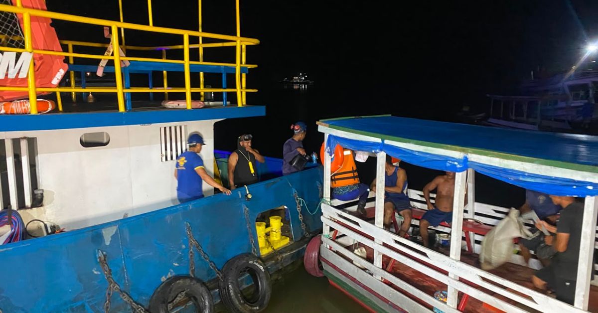 Uma mobilização das forças de segurança se empenham para buscar possíveis desaparecidos