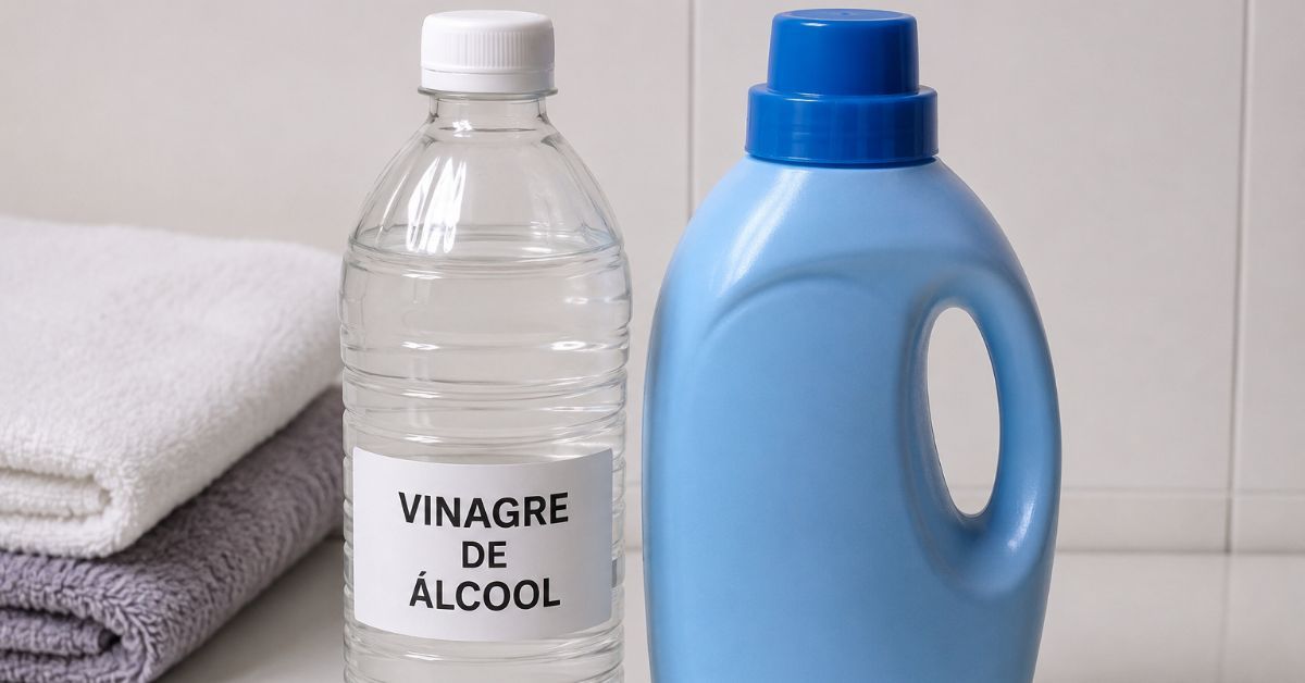 Além dos alimentos, o vinagre também é útil em roupas