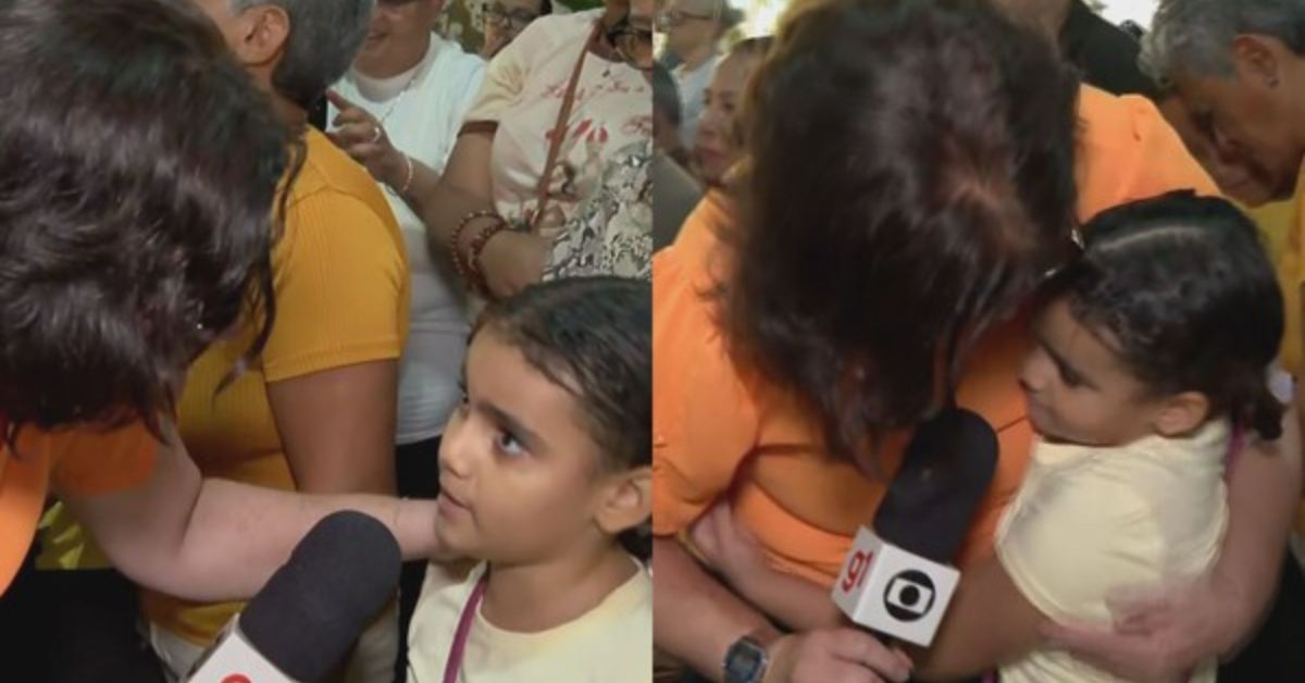 Antonela emocionou a repórter e o público ao falar sobre a saudade da mãe durante entrevista ao vivo.