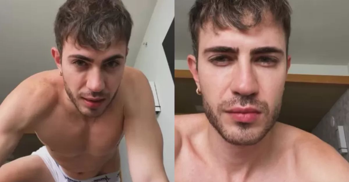 Léo Picon compartilhou a conversa com a mãe e defendeu o respeito ao corpo masculino.
