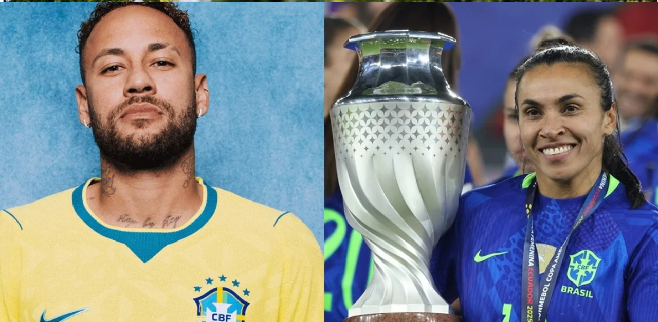 A disputa entre Marta e Neymar agita as redes