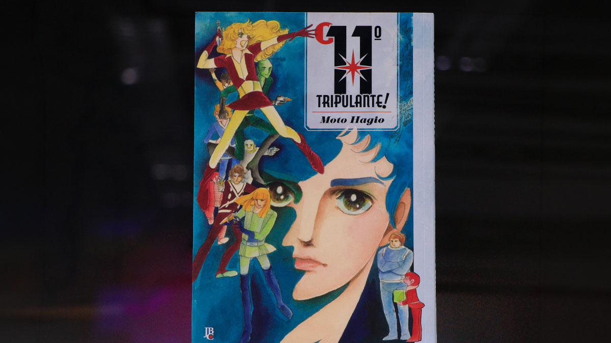 Capa luxuosa de O 11º Tripulante, uma obra seminal.