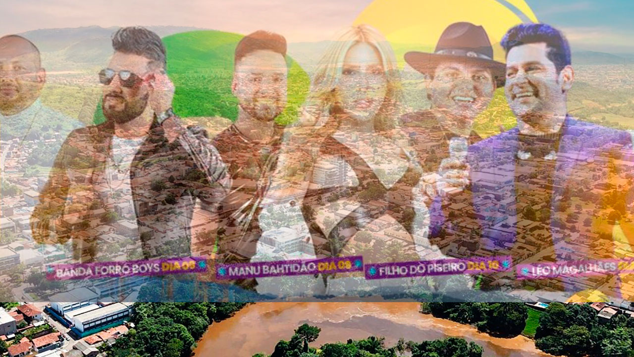 O Lago Nova Carajás recebe estrutura de grande porte para os shows de aniversário; expectativa é de público recorde.