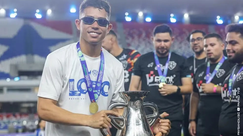 Volante Pedro Henrique, garoto-revelação do Paysandu