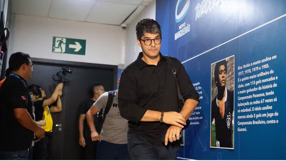 Executivo de futebol do Remo, Luis Vagner Vivian
