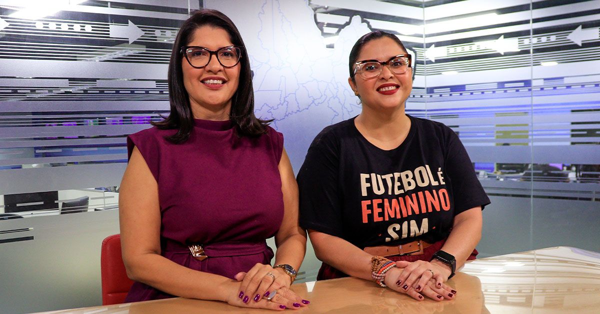 riscila Belfort recebe Eveline Maia, comunicadora, mãe e criadora do projeto Uma Mulher do Futebol no DOL Delas.
