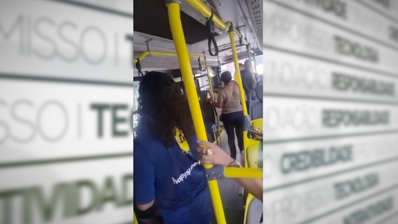 O homem desceu do ônibus e fugiu pela Avenida Almirante Barroso, em Belém.