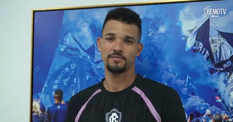 Zagueiro do Clube do Remo treina normalmente no Baenão.