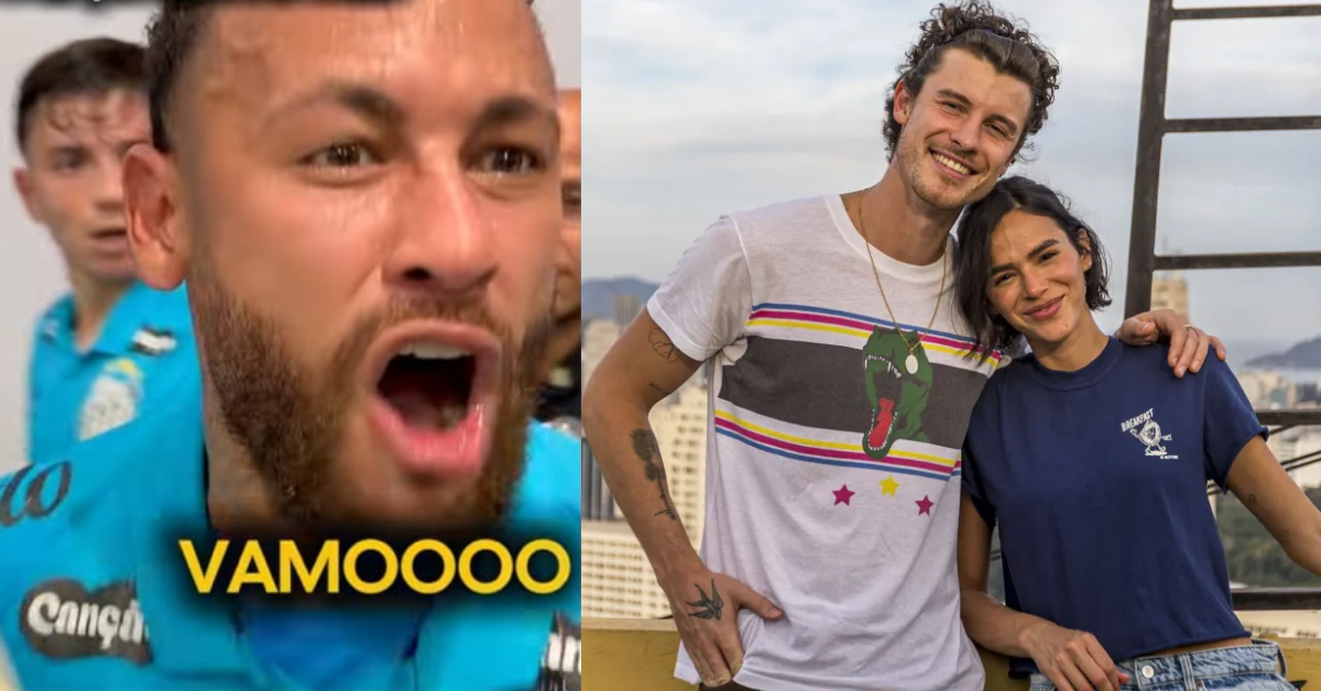 Neymar discutiu com dirigentes do Remo após a partida, enquanto internautas relacionaram o episódio à homenagem de Shawn Mendes para Bruna Marquezine.
